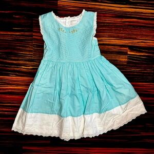 Well Dressed Wolf Aqua Little Den Dress
